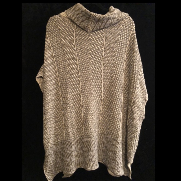 Striped Poncho - Picture 2 of 2